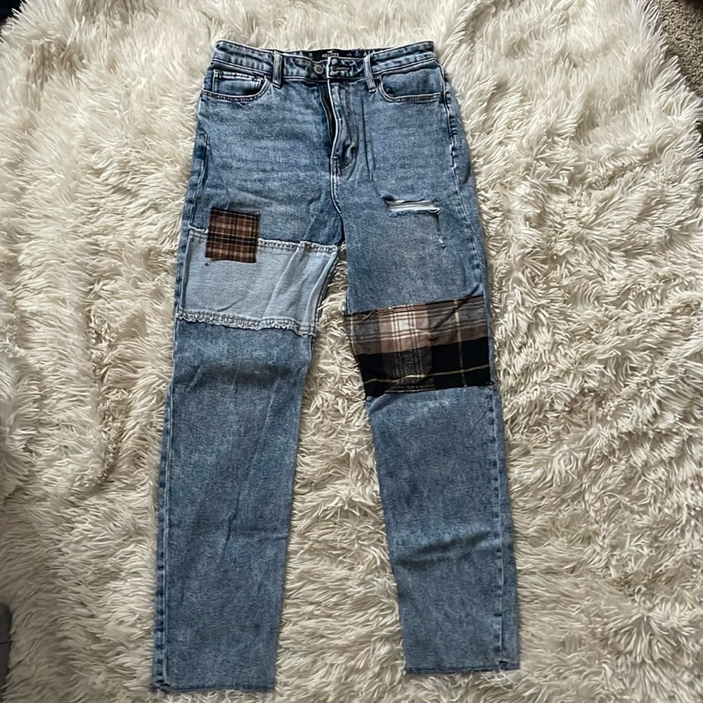 Hollister Patchwork Jeans